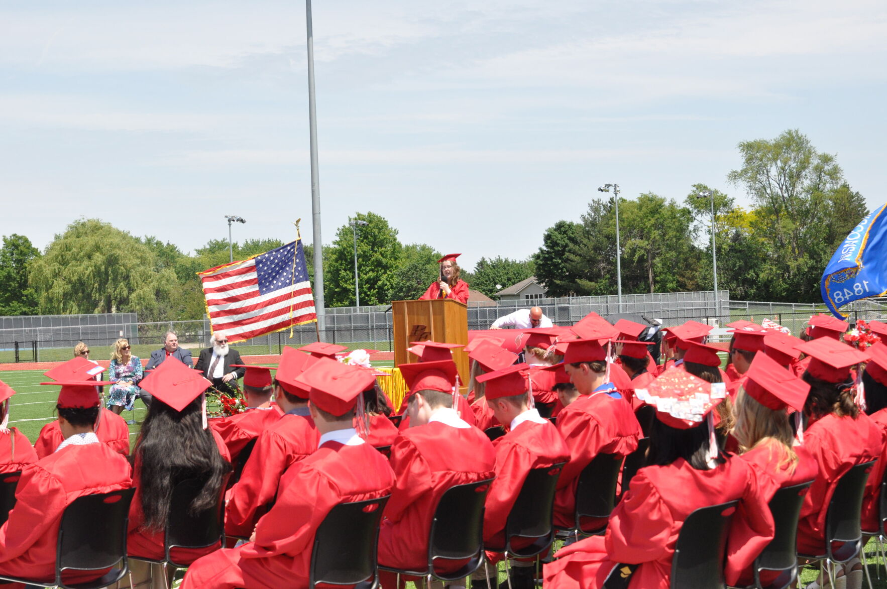 2022 Big Foot High School valedictorian Drew Cronin
